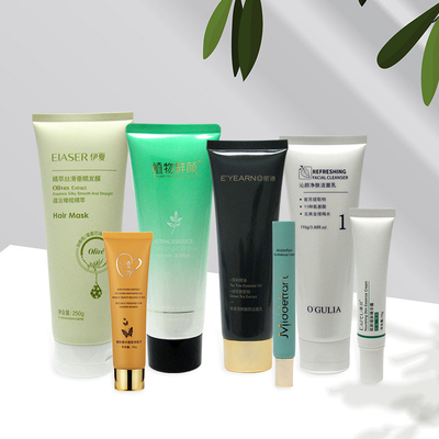 Printed Logo PE Cosmetic Hose Packing Hand Cream Cleanser Aluminum Plastic Tube
