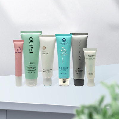 Printed Logo PE Cosmetic Hose Packing Hand Cream Cleanser Aluminum Plastic Tube