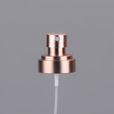 Push Type Non Spill Plastic Lotion Pump UV Coating For High End Market