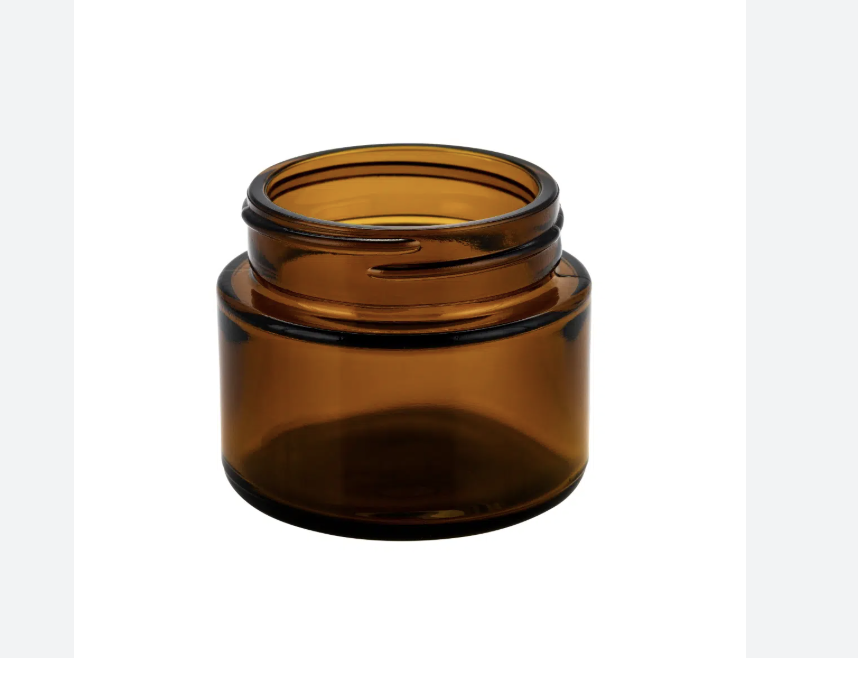 Organize Your Beauty Products with Round Empty Cosmetic Jars and Smooth Surface